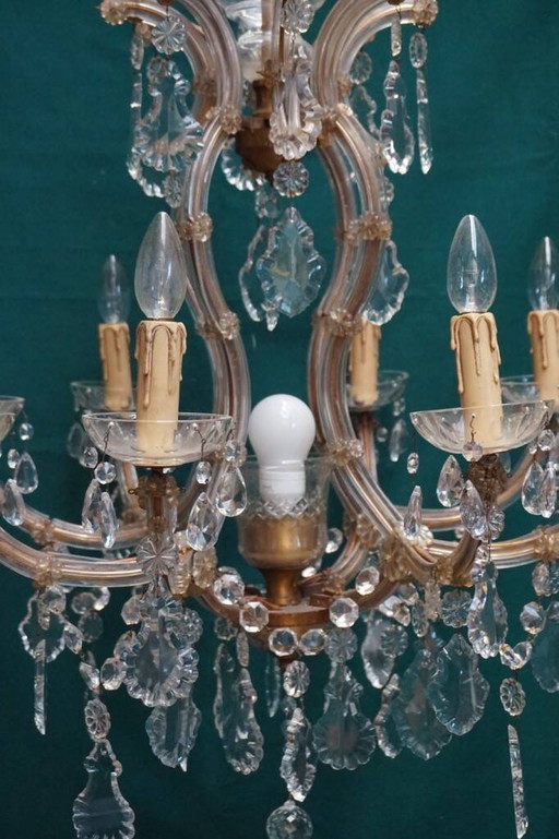 Lustre Marie-Thérèse - cristal, bronze. – kroonluchters, Crystal (photo 2 of 7)