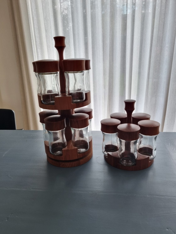 Bellissimo Set Portaspezie Vintage Digsmed – Accessori da cucina, Wood (photo 6 of 13)