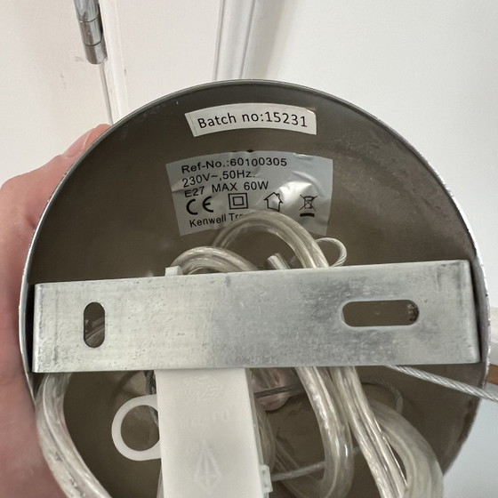 Kenwell Vintage Chrome/Mirror Pendant Lamp – Metal (photo 4 of 5)