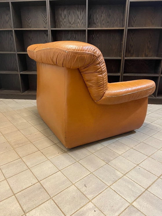 1980s vintage Italian design lounge chair from PelleRossi – Chairs and lounge chairs, Leather (photo 8 of 10)