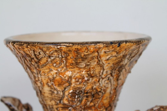 Image 1 of Fat Lava vase Ilkra model 1028 amforavase from the sixties