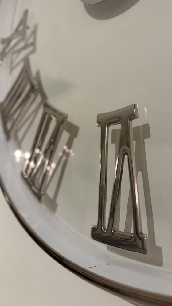 Image 1 of Erik Kuster-style XXL clock with Roman numerals