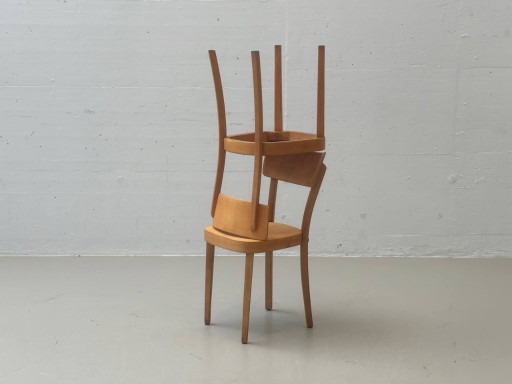 2 sgabelli da bar di Horgen Glarus, anni '60 – kuipstoelen, Wood (photo 2 of 17)