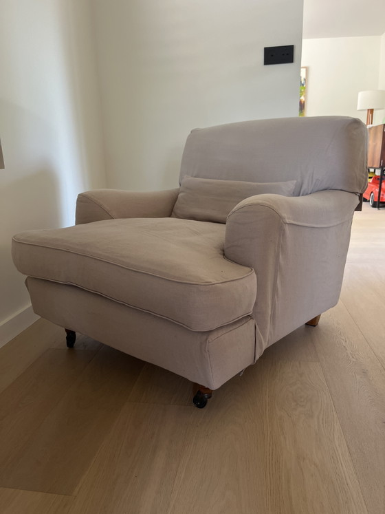 De Padova Raffles: 2 sillones y 1 puf – Cotton, Textile (photo 3 of 4)