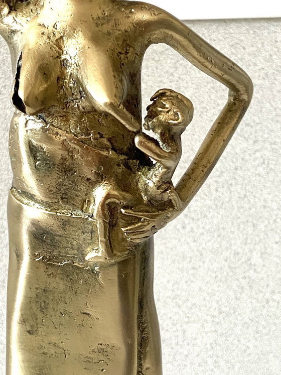 Image 1 of Antiek beeldje onderwerp beeldje Afrikaanse kunst Mossi etnische Bobo Burkina Faso 2