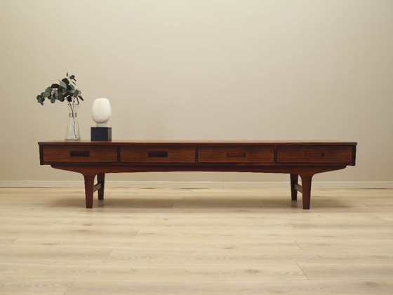 Image 1 of Walnut lowboard, Danish design, 1970s, manufactured in Denmark