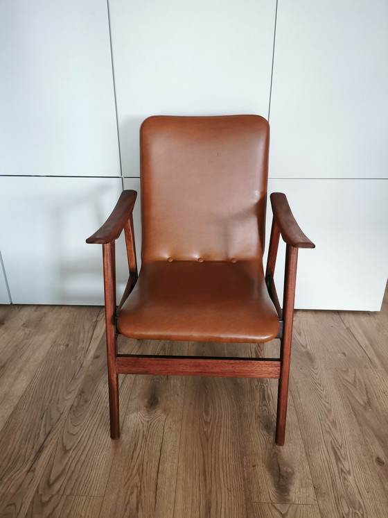 Image 1 of Set van 2 vintage mid-century fauteuils