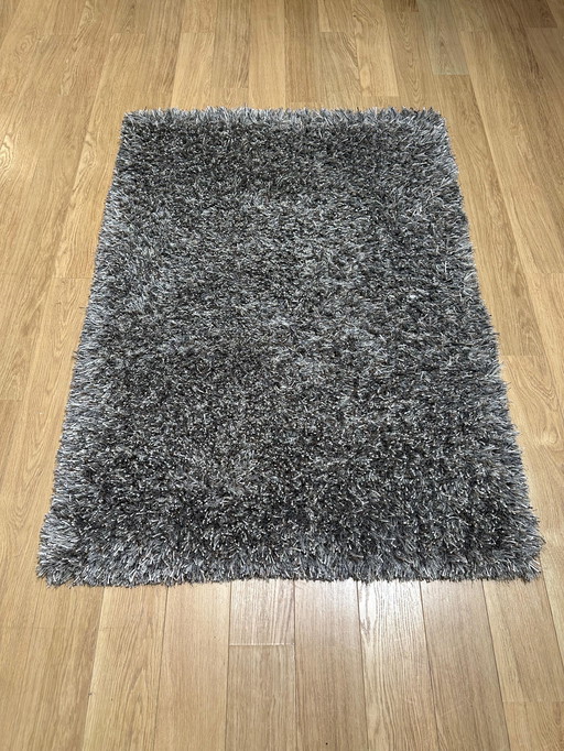 Design Rug / Carpet Grey Mix - 120 x 170 cm