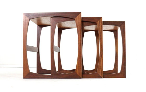 Image 1 of Ensemble de tables gigognes G-Plan vintage 'Cottonfield'