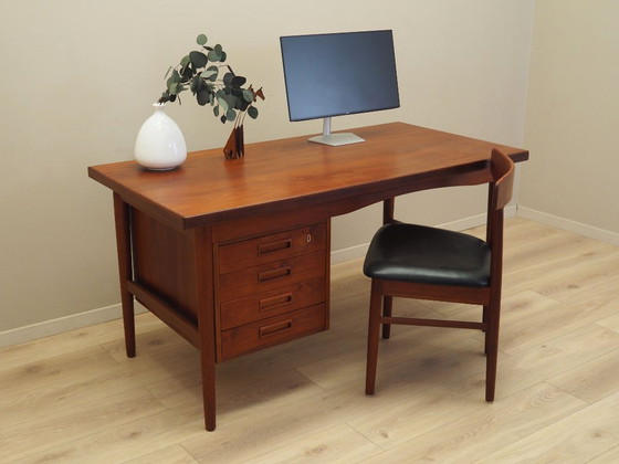 Image 1 of Scrivania in teak, design danese, anni '70, produzione: Danimarca