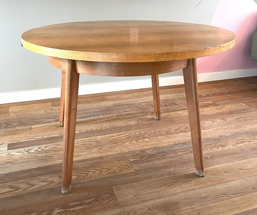 Round Dining Table Extendable Scandinavian Design