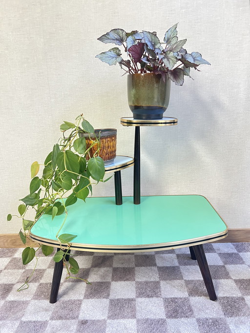 1950s Plant Table Formica Rockabilly Vintage Retro