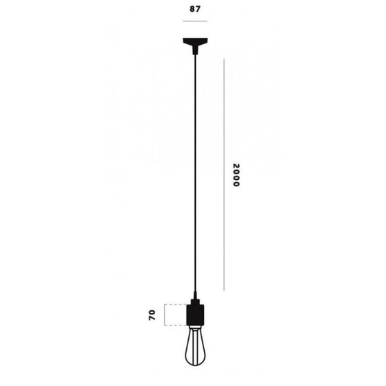 Image 1 of Buster and Punch - Lampada a sospensione a croce in metallo pesante