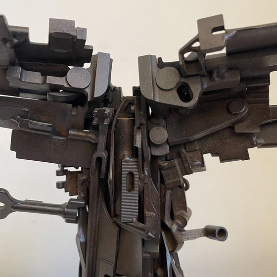 Jacques Dufrane, The Victory of Samothrace, Sculpture en acier soudé, 2000 – polished steel, Metal, Brutalist (photo 8 of 20)