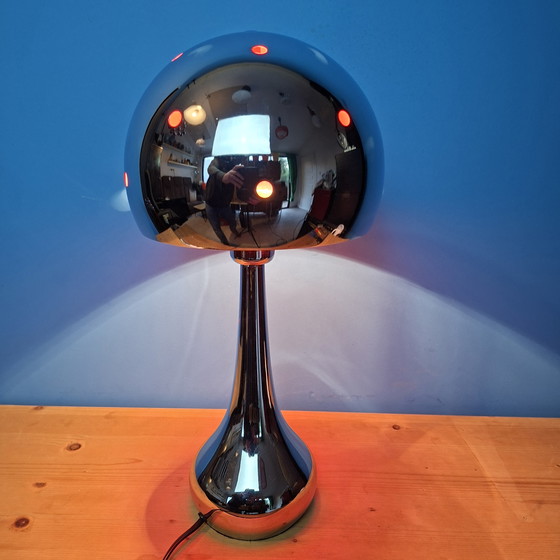 Image 1 of Speelse 80's mushroom design tafellamp 