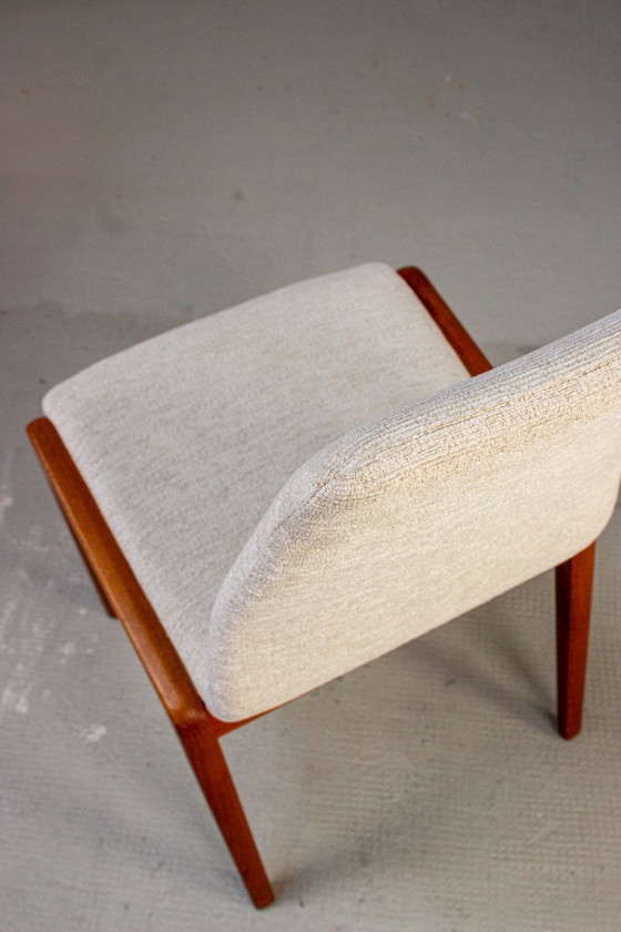 Image 1 of 4 teakhouten stoelen