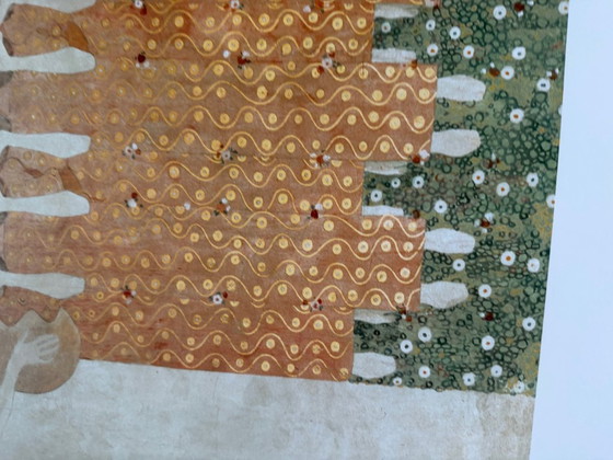 Image 1 of Gustav Klimt (1862-1918), Beethovenfries: 'diesen Kuß Der Ganzen Welt', 1902, Collection....printed In The Nethe