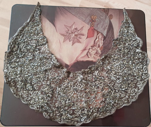 Magnifique collier à paillettes (antiquité, vers 1900)