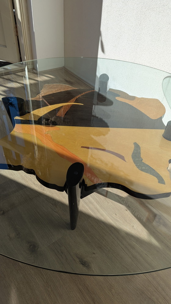 Image 1 of Mesa de centro Carlo Malnati estilo Memphis