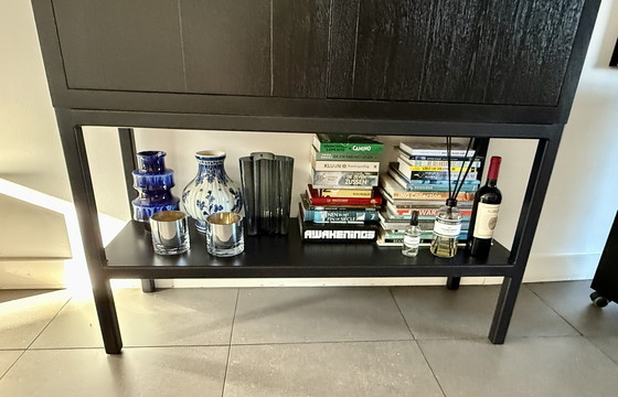 Image 1 of Armadio alto in legno nero 2,30m