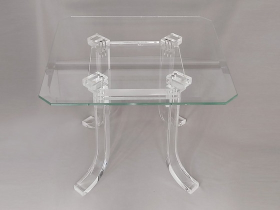 Image 1 of salontafel plexiglas Lucite