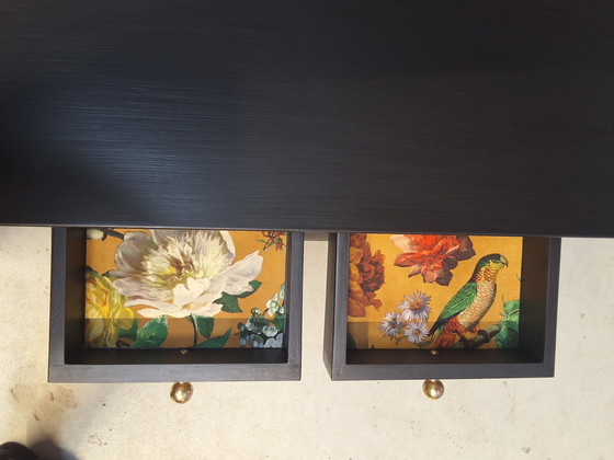 Image 1 of Table d'appoint - Console + Miroir