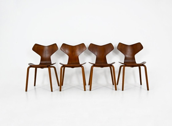 Image 1 of Dining set by Arne Jacobsen for Fritz Hansen, 1950s
