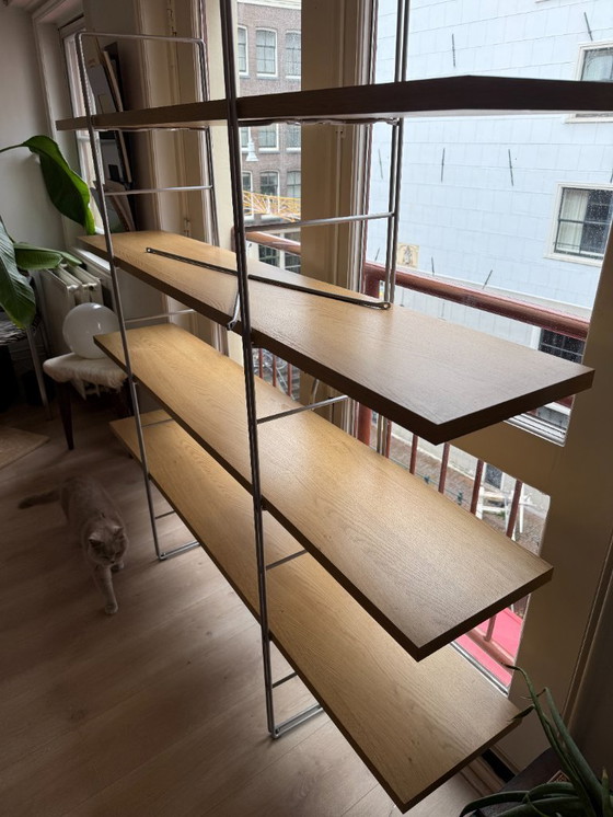 Image 1 of Vintage Enetri Ikea shelving unit, designed by Niels Gammelgaard.