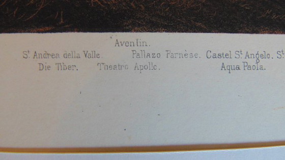 Image 1 of Karl Lindemann-Frommel (1819-1891) Lithographie Rom