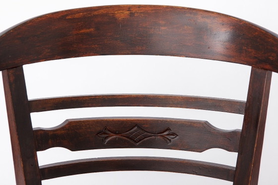 Poltrona vintage in legno anni '30 | Legno massello di faggio | Sedia Art Déco tedesca | Completamente (photo 2 of 10)