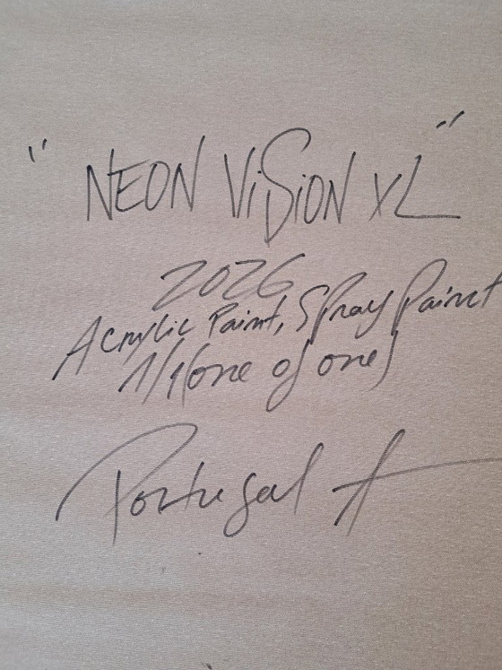 Image 1 of YOUTHONE - Neon Vision - Artist Canvas