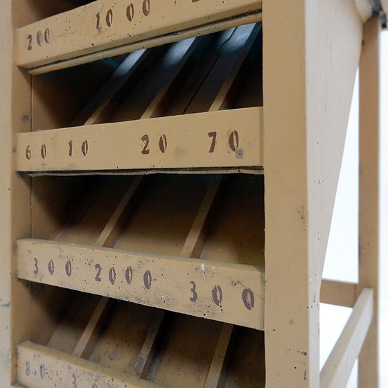 Image 1 of "The Frog Game", an old game made of wood and painted iron, early 20th century