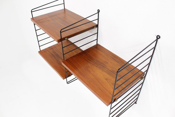 Image 1 of Come nuovo! Scaffale vintage in teak Nisse Strinning, metà secolo, anni '60-'70, n. 8