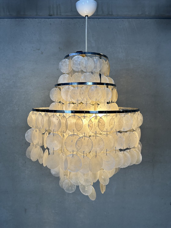 Image 1 of Vintage XL shell chandelier