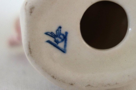 Image 1 of 3 Figurines Hummel Goebel Lustre Ange Vers 1950