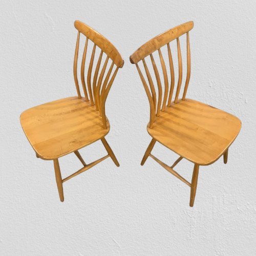 Image 1 of Gewölbte Stühle von Åkerblom & Eklöf für Åkerblom