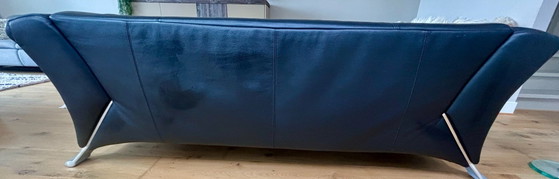 Rolf Benz 322 3-seater sofa – Leather, Metal (photo 2 of 5)