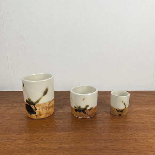 Set van 3 "La Colombe" containers, 1950/60