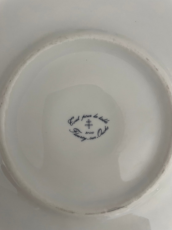 Plato de servir de pájaro – Loza, Porcelana (photo 3 of 3)