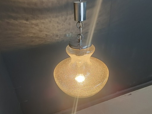 Vintage Murano Hanglamp van Mazzega, jaren 1960
