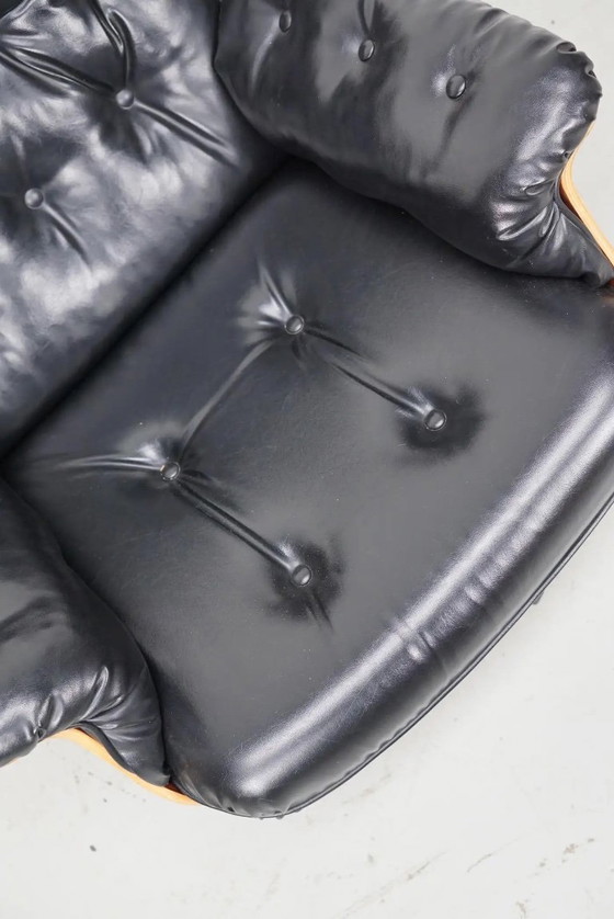 Image 1 of Vintage Fauteuil / Lounge Chair van Martin Stoll voor Giroflex, Duitsland Jaren 60