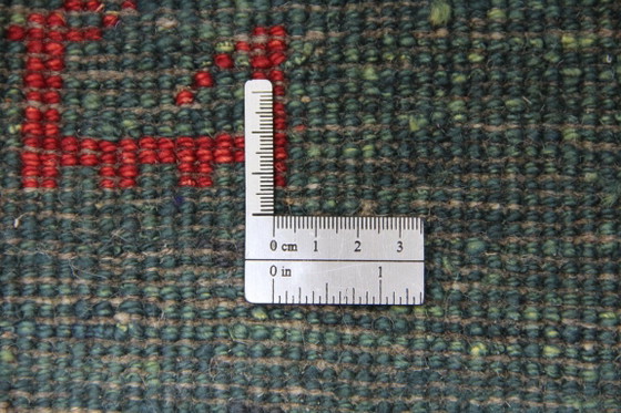 Image 1 of Tapis Gabbeh persan moderne original en laine, 188 x 100 cm, excellent état.