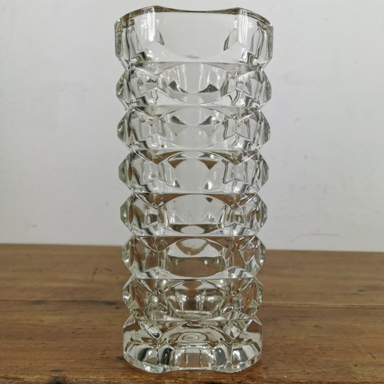 Image 1 of Vase „Windsor Luminarc“ im Mid-Century-Design. Glas.