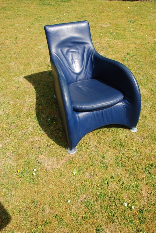 Fauteuil 'Loge' Van Gerard Van Der Berg – Leather