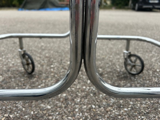 Image 1 of barra di rotolamento cromata 1970