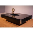 Vintage black coffee table for Mario Sabot, 1970-1980