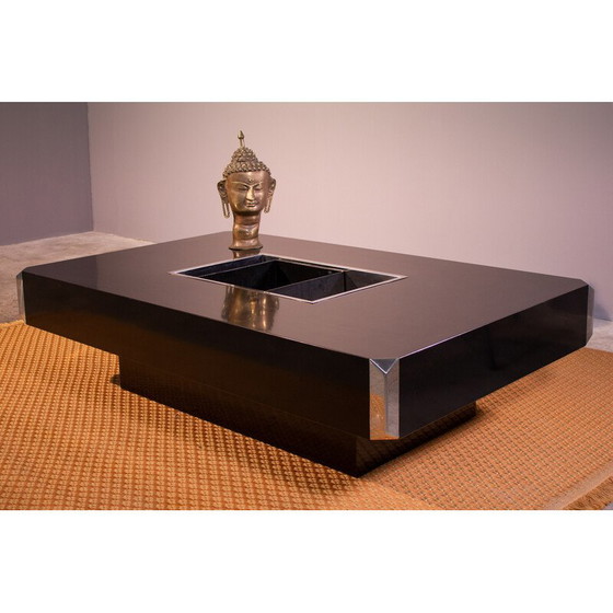 Image 1 of Vintage black coffee table for Mario Sabot, 1970-1980