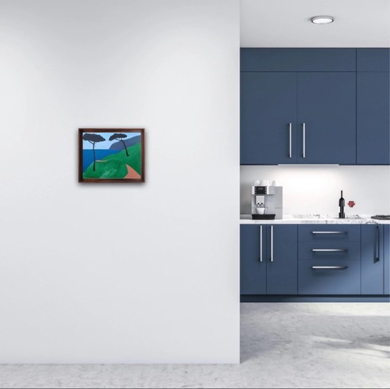 Image 1 of Huile sur toile au format 30x24cm. Non encadrée. 