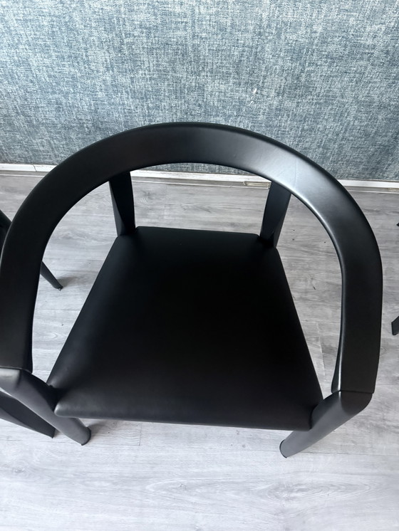 Image 1 of 6 poltrone “Miss” design di Afra & Tobia Scarpa,1986 circa per Molteni