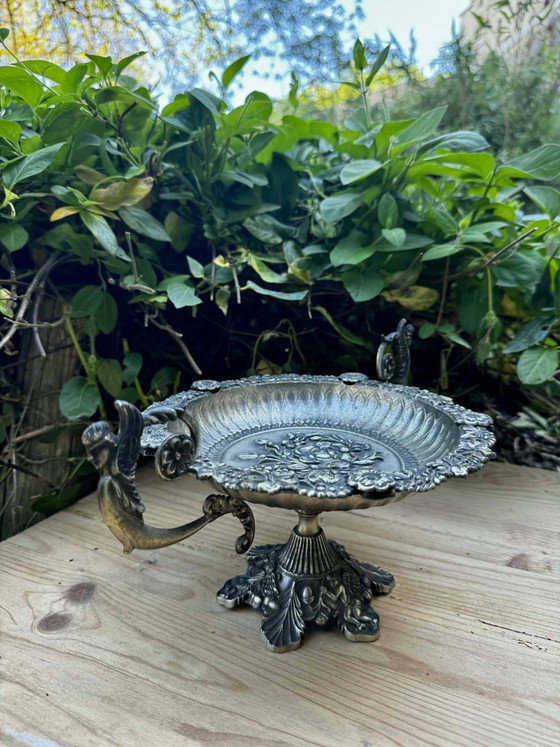 Silver centrepiece from the Art Nouveau period. – Crockery, Metal (photo 6 of 15)